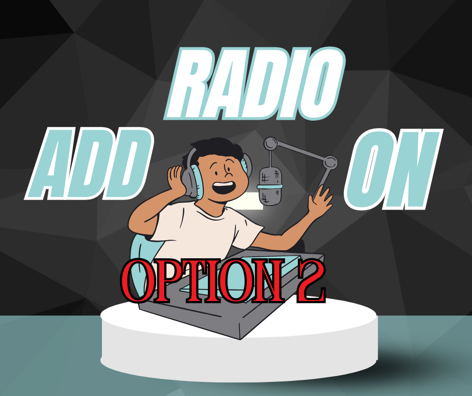 Radio Promotion Add On Option 2