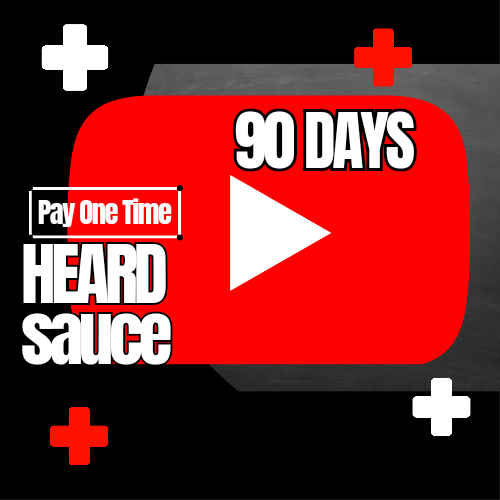 HEARD Sauce 90 day YouTube Campaign