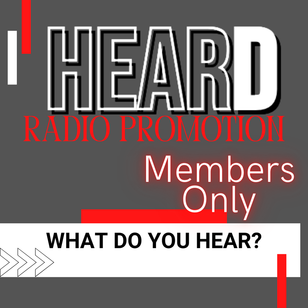 Radio Promotion - Member Only Package (30 day Campaign)