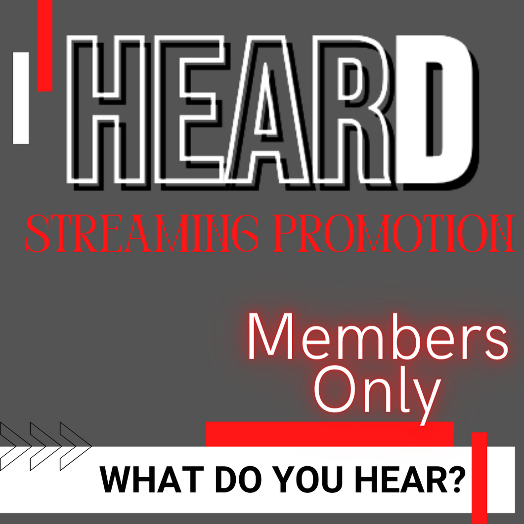 Streaming Promotion Members Package (30,000-60,000)(30 days)